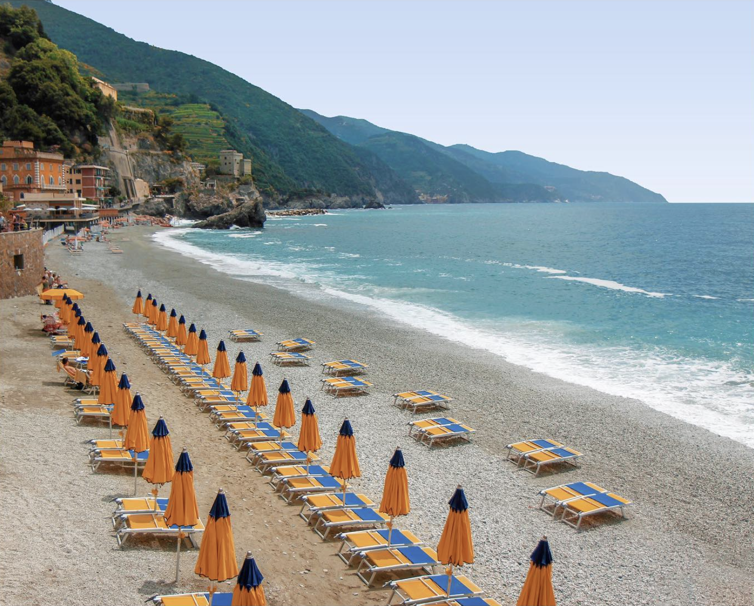 Cinque Terre beach, Italy
