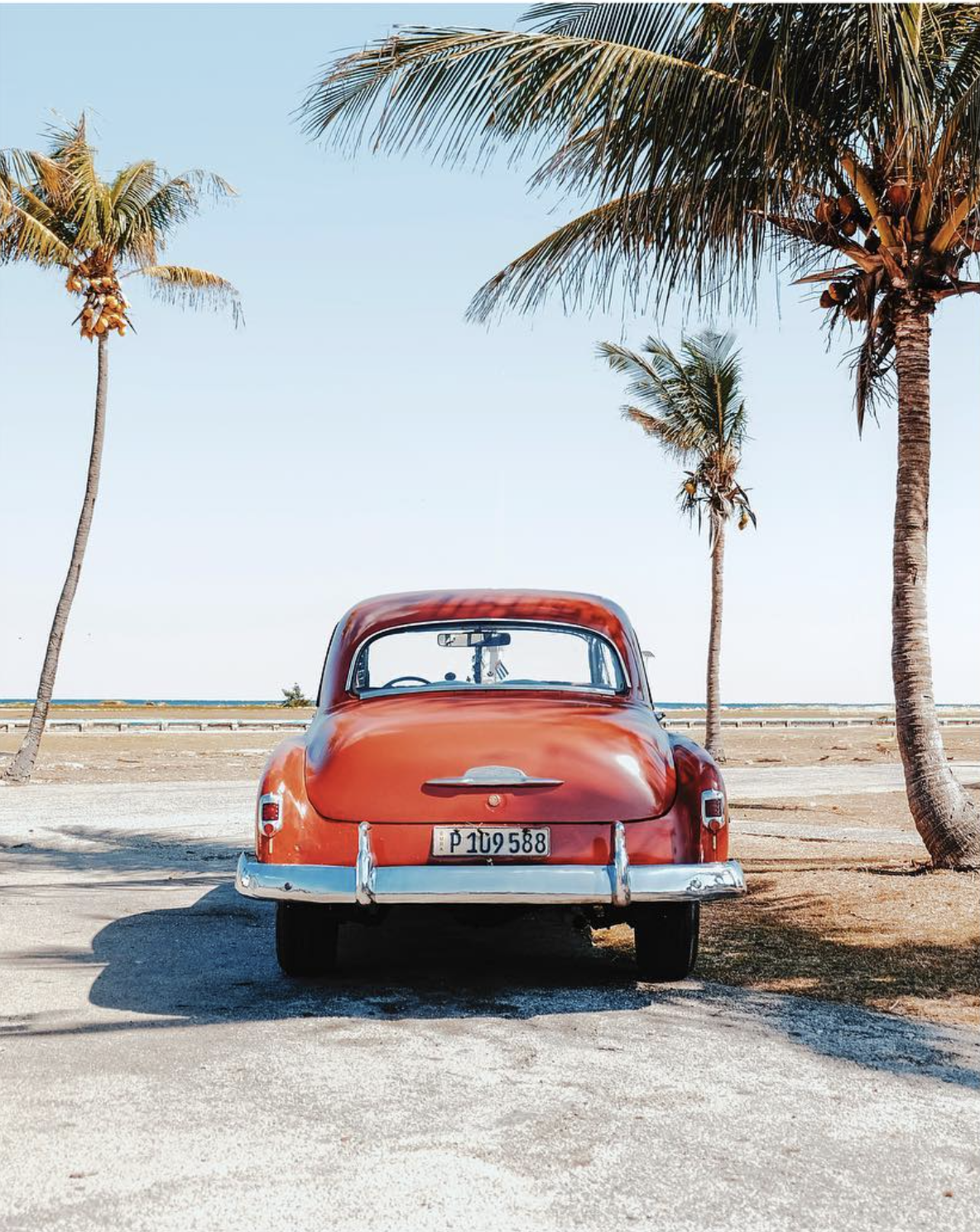 Vintage car, Cuba