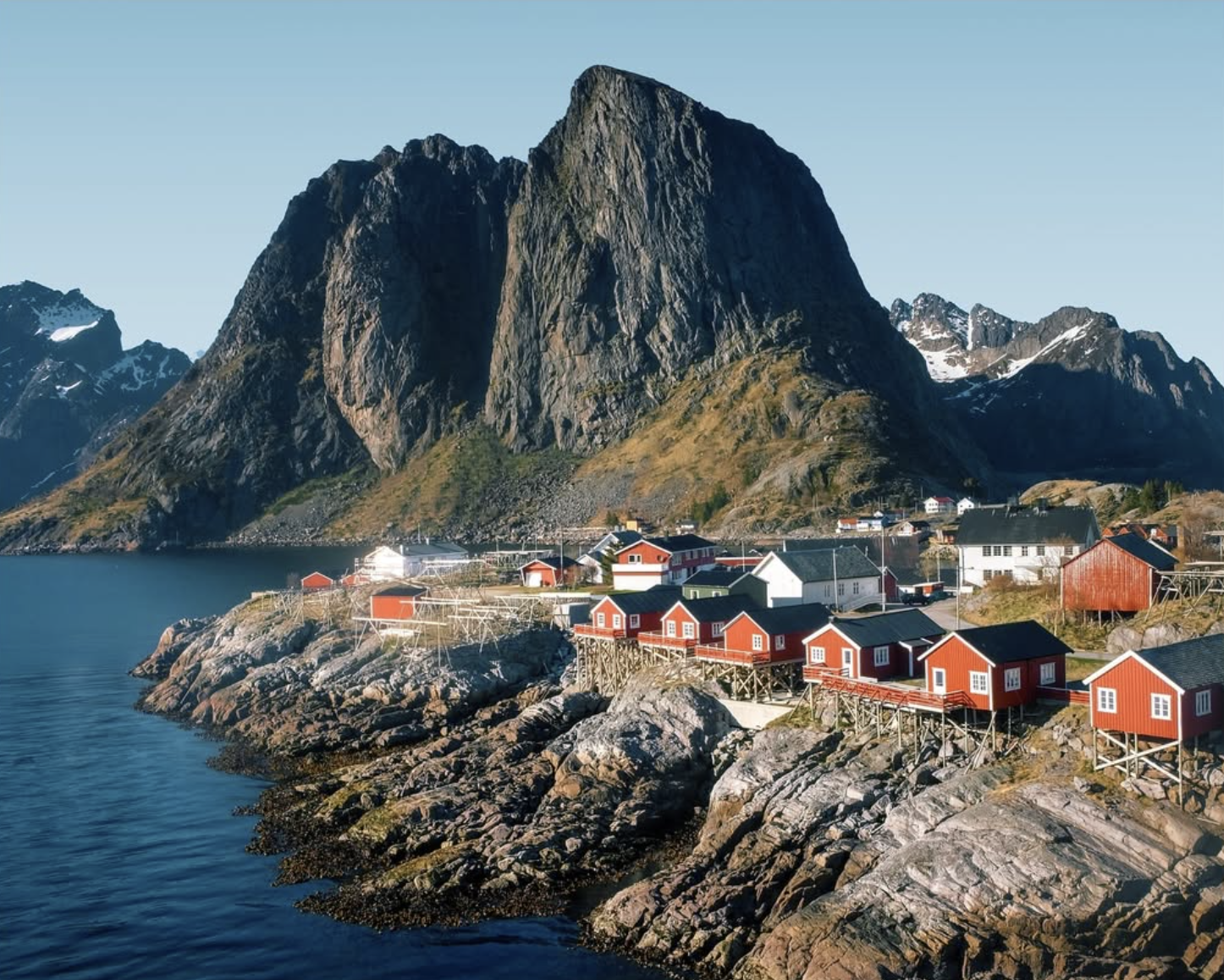 Fishing village, Lofoten Islands, Norway